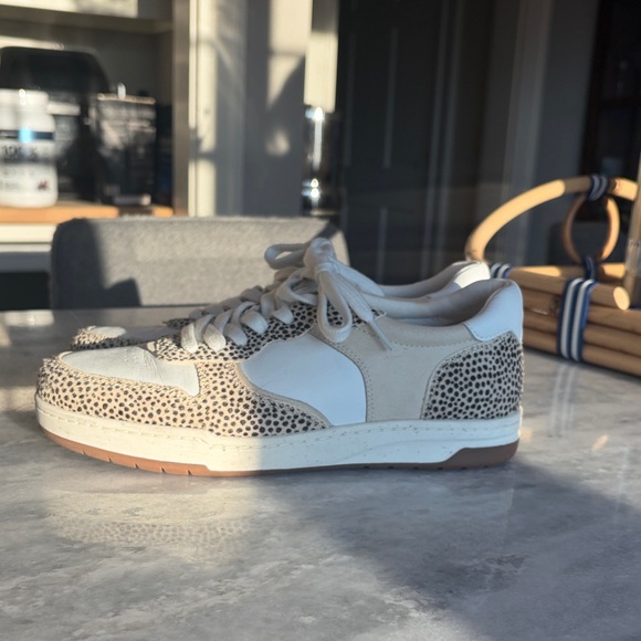 Madewell Shoes - Madewell White and Tan Sneakers